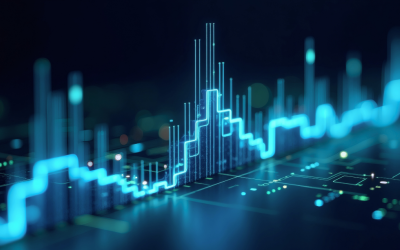 imagen abstracta de gráticos