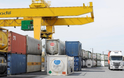 Contenedores de mercancía