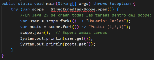 Agrupación de subtareas