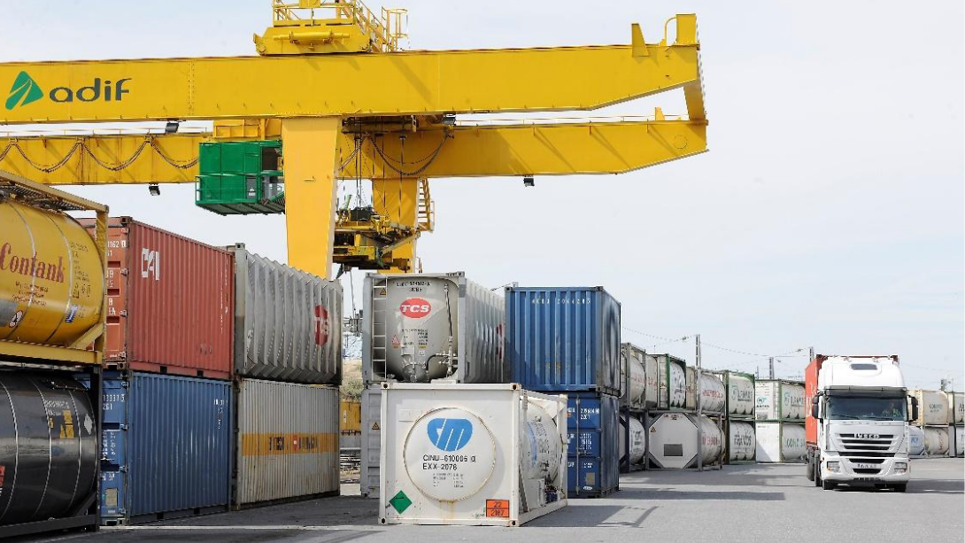 Contenedores de mercancía